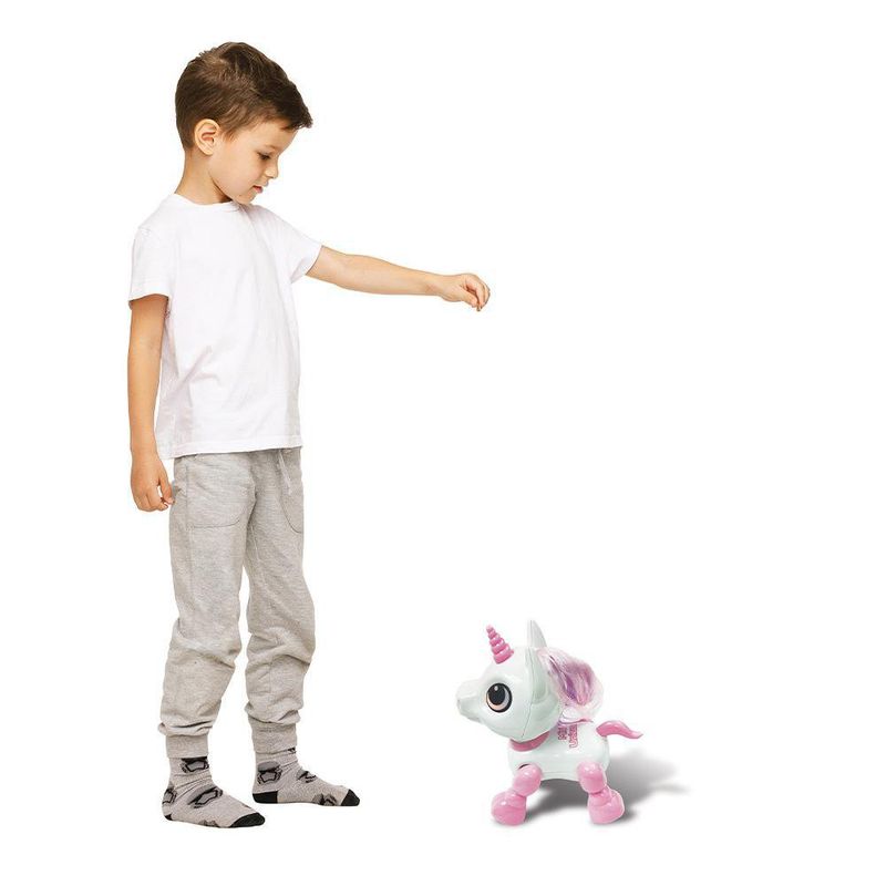 Robot Mini Unicornio con Luces y Sonido - Lexibook