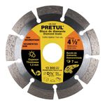 Disco Diamantado Rin Segmentado 4.5 Plg