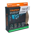 Cinta Antideslizante Negra Fotoluminiscente de 50 Mm X 18 M