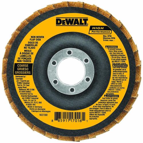 Disco de Láminas de Fibra Grano Grueso 4.5 Plg