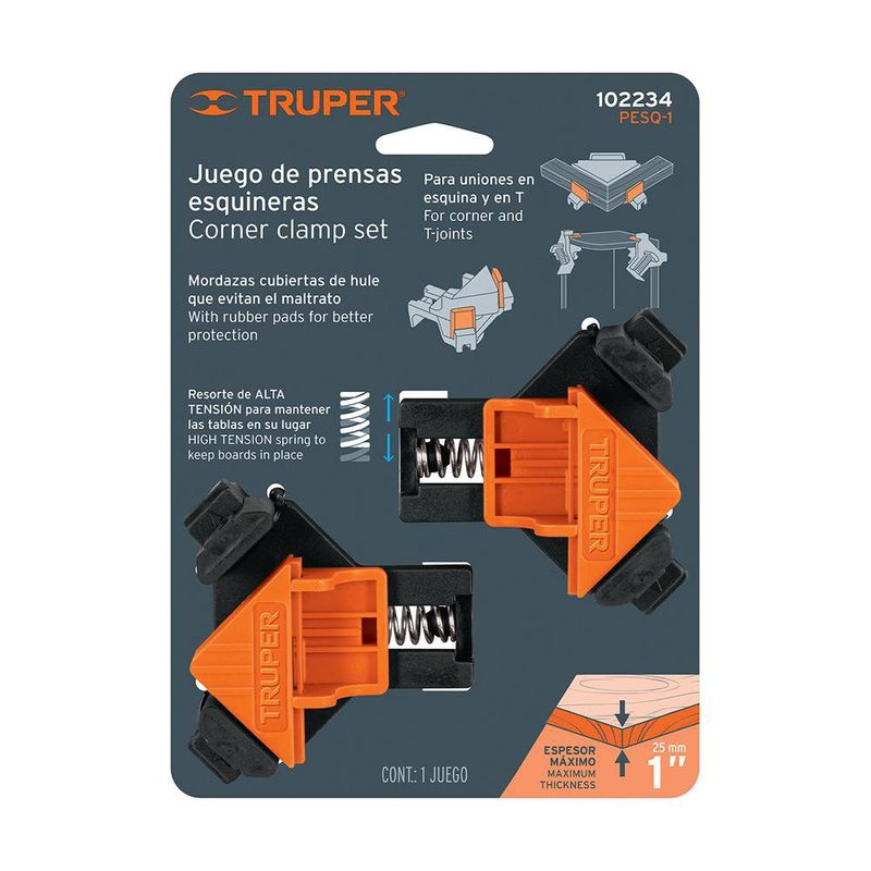 Set de 2 Prensas Esquineras