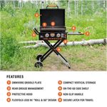 Parrilla de Gas 2 Quemadores Omnivore Flex-Fold 22 Plg