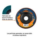 Disco Laminado Recortable Grano 80 de 4.5 Plg