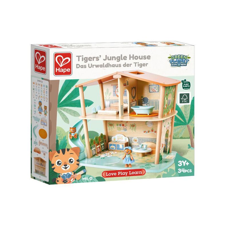 Juego Educativo la Casa Jungla del Tigre - Hape