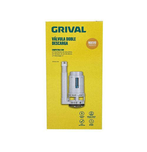 Válvula Doble de Descarga para Sanitario Olympus