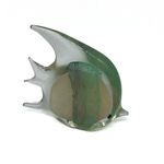 Pez Decorativo Verde Transparente