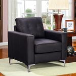 Sillón Iguazu Negro 83x77x50 Cm - Zmobili