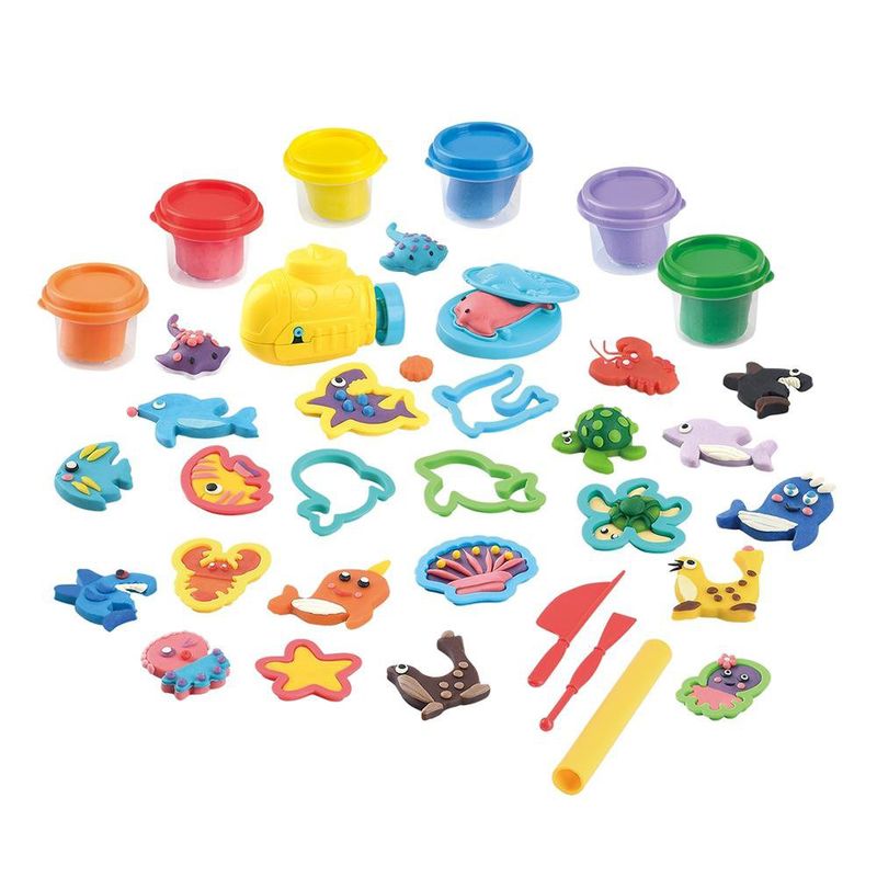 Set de Plasticina Bajo el Mar
