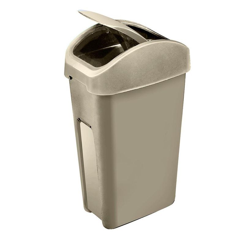 Bote Balancín Cuadrado Beige 50 L