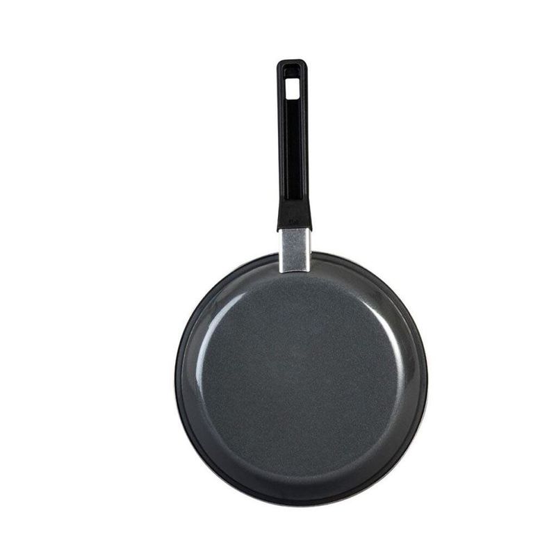 Sartén Recto Negro con Antiadherente