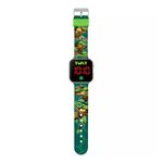 Reloj Infantil Tortugas Ninja LED Verde