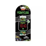 Reloj Infantil Tortugas Ninja LED Verde
