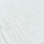 Alfombra para Baño Blanco 50x80 Cm