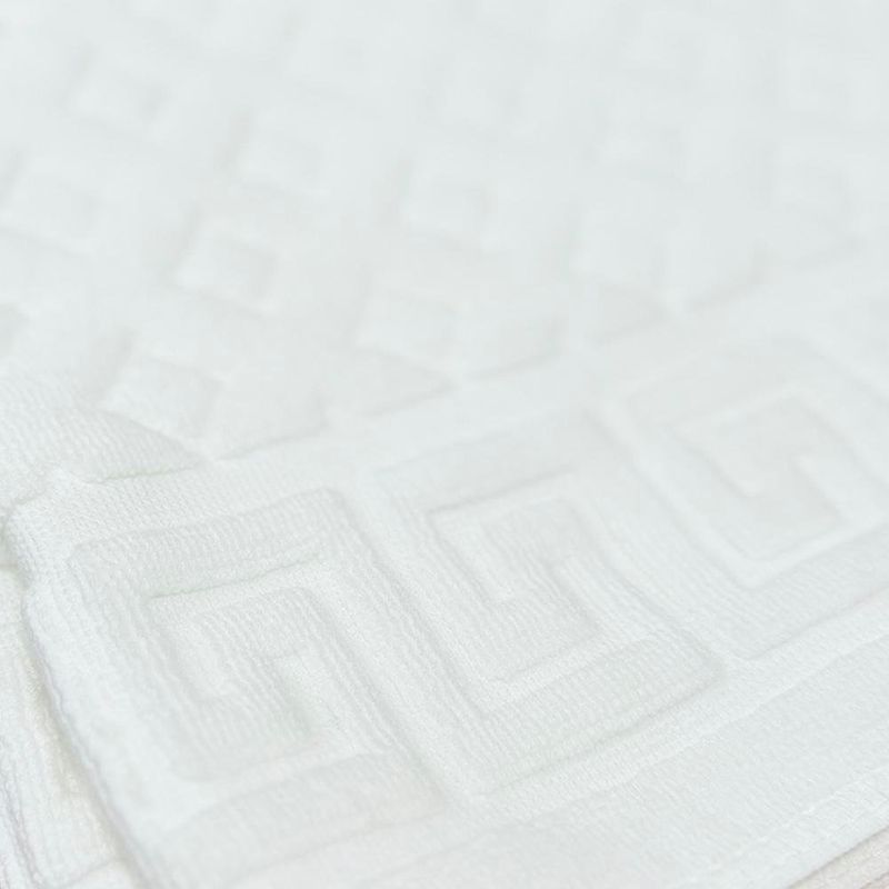 Alfombra para Baño Blanco 50x80 Cm