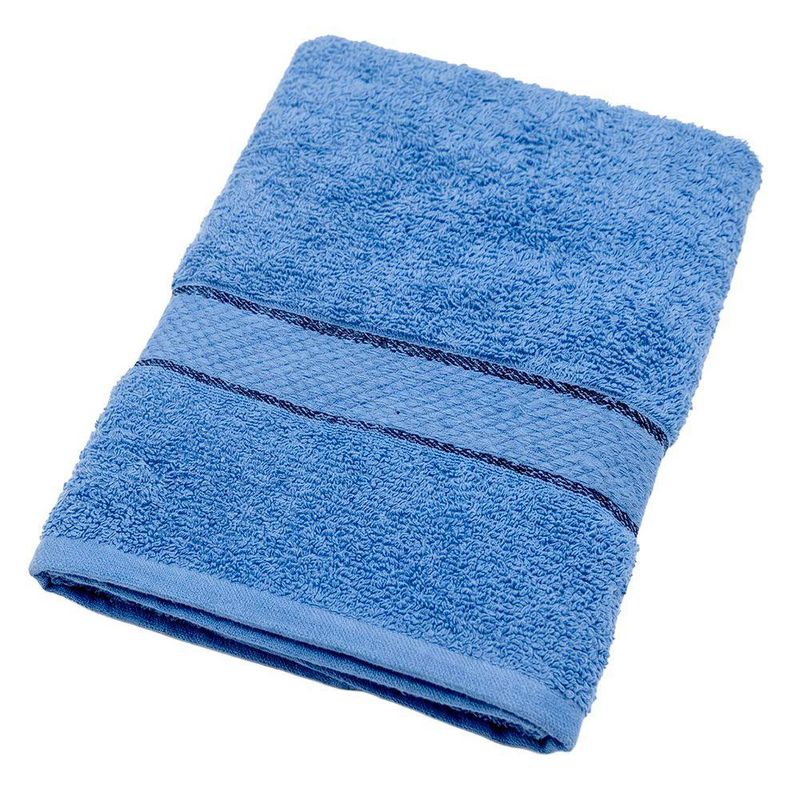 Toalla de Baño Azul de 68 X 132 Cm