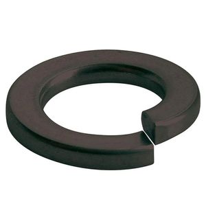 Set de Washa Negra 1/4 Mm 10 Pzas
