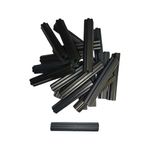 Set de 100 Tarugos de Plástico Negro 1/2 Plg