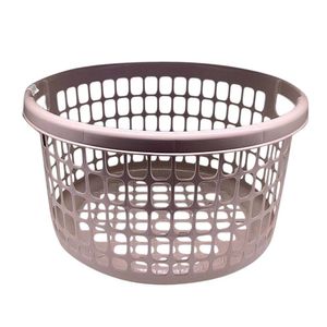 Canasta Redonda Plástica Beige 32 Lts