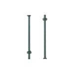 Set de 10 Tornillos Tipo Estufa Cabeza Plana 5/32 x 1/2 Plg