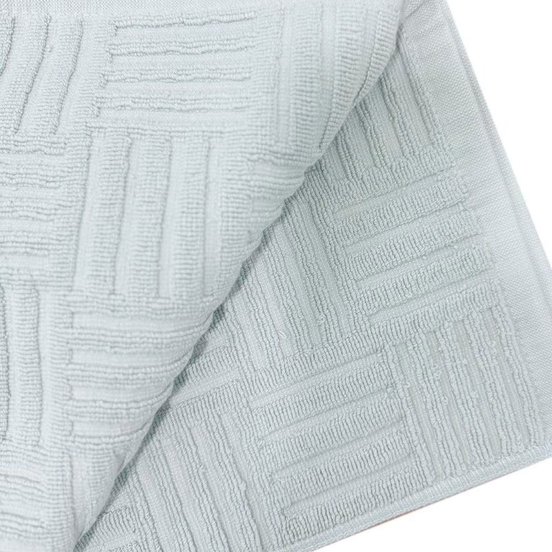 Alfombra para Baño Gris 40x70 Cm