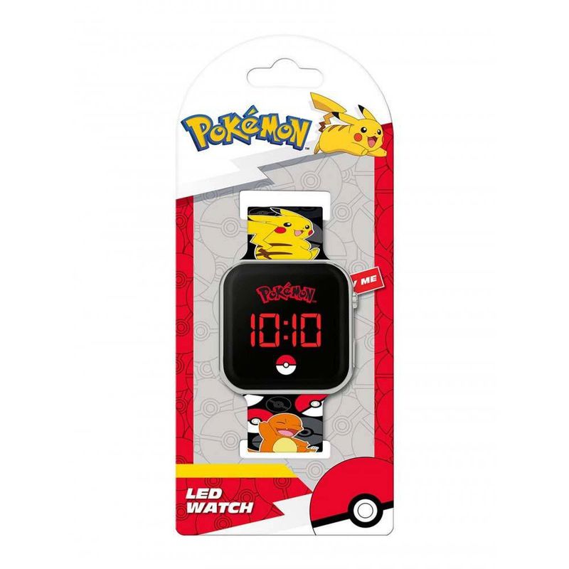Reloj Digital LED Infantil Pokémon