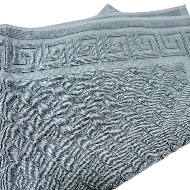 Alfombra de Baño Gris 50x80 Cm