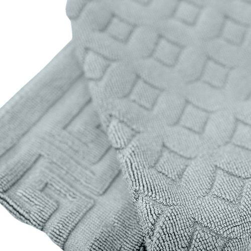 Alfombra de Baño Gris 50x80 Cm