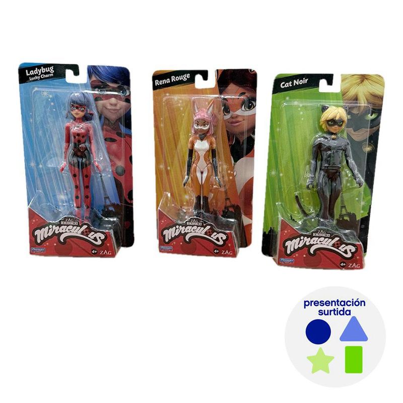 Figura Articulada Ladybug Lucky Charm 28 Cm Diseños Surtidos
