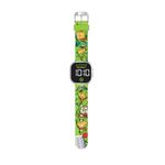 Reloj TMNT LCD Interactivo Verde Infantil