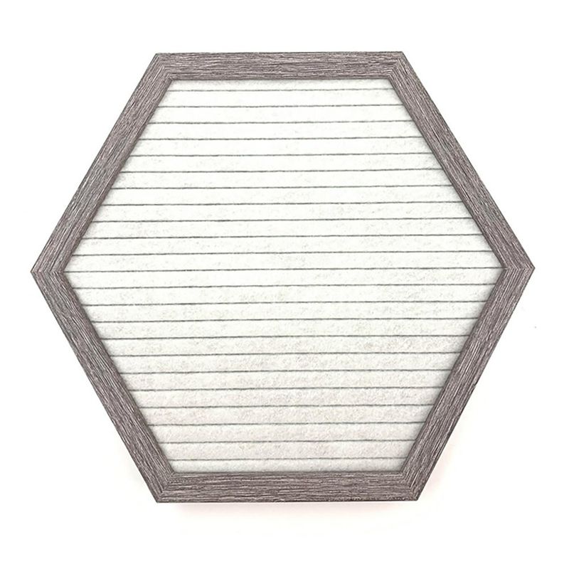 Tablero de Letras de Fieltro Hexagonal