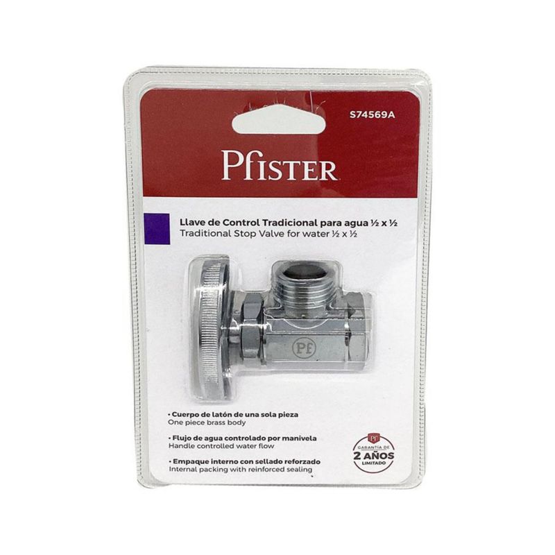 Contrallave Tradicional 1/2 X 1/2 Plg