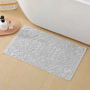 Alfombra para Baño Gris 40x70 Cm