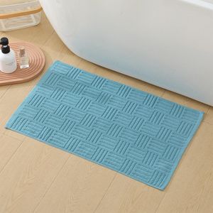 Alfombra para Baño Verde 40x70 Cm