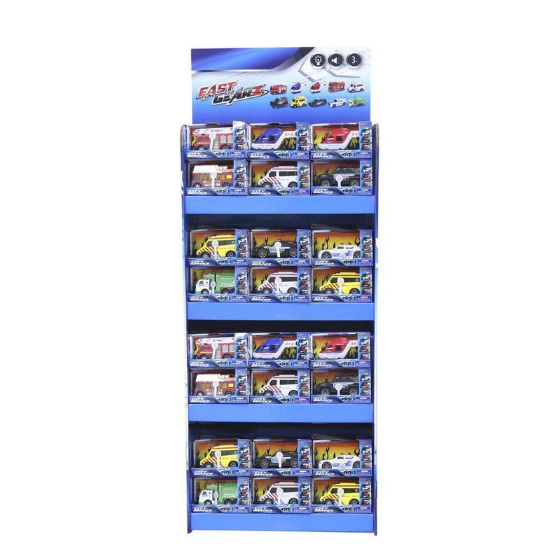 Vehículo de Emergencia con Luces y Sonidos Diseños Surtidos