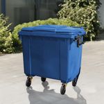Deposito de Basura Azul de 660 L