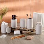 Dispensador de Jabón Beige Dorica