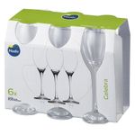 Set De 6 Copas Celebra Champagne 6.42 Oz - Nadir
