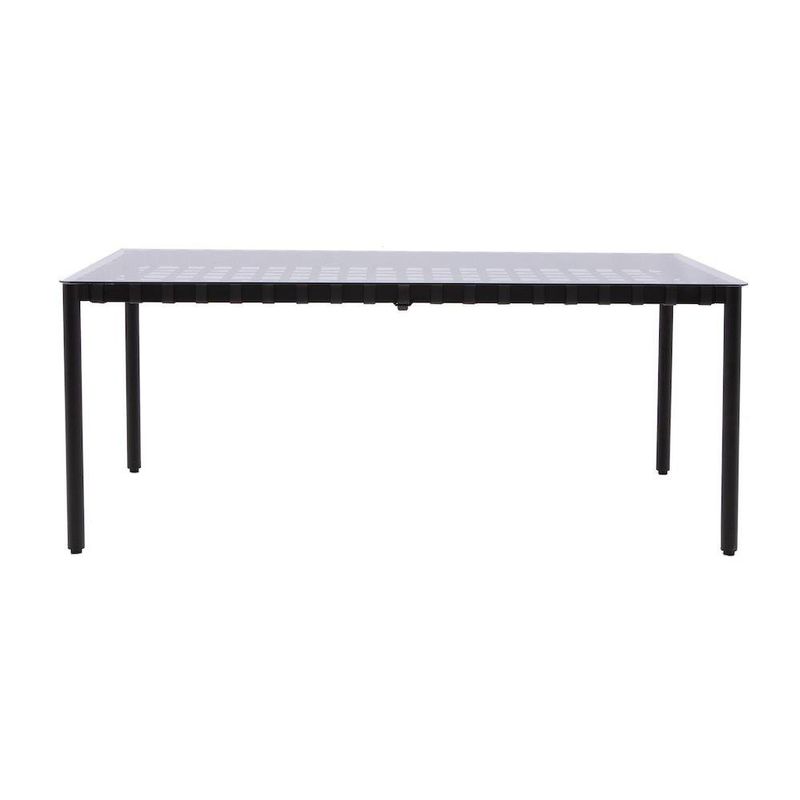 Mesa de Comedor Negra de Jardín Vicky