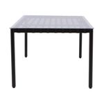 Mesa de Comedor Negra de Jardín Vicky