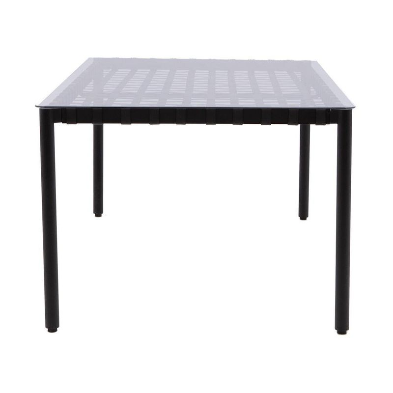 Mesa de Comedor Negra de Jardín Vicky