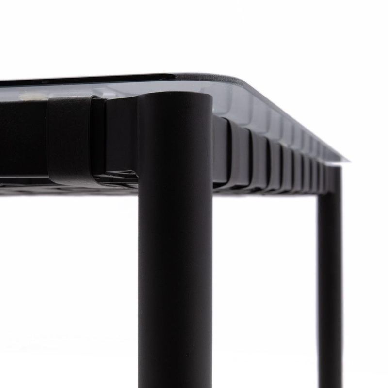 Mesa de Comedor Negra de Jardín Vicky