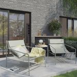 Silla de Jardín Rio de Acero de 67.5 x 75 x 96.5 cm Color Verde