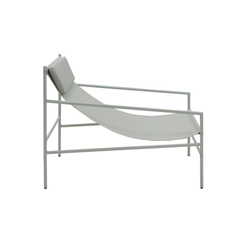 Silla de Jardín Rio de Acero de 67.5 x 75 x 96.5 cm Color Verde