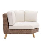 Sala Modular para Esquina Nerea Color Café