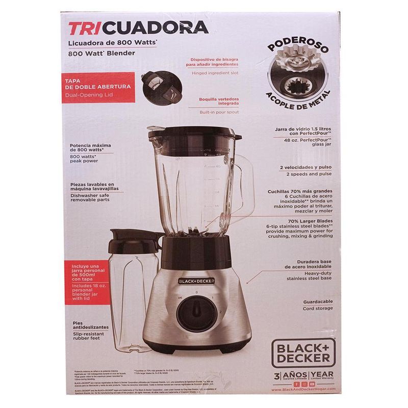 Licuadora-de-2-Velocidades-de-Acero-Inoxidable