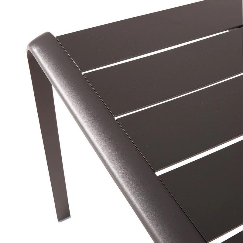 Silla de Jardín sin Brazos Gris Idaho Lima