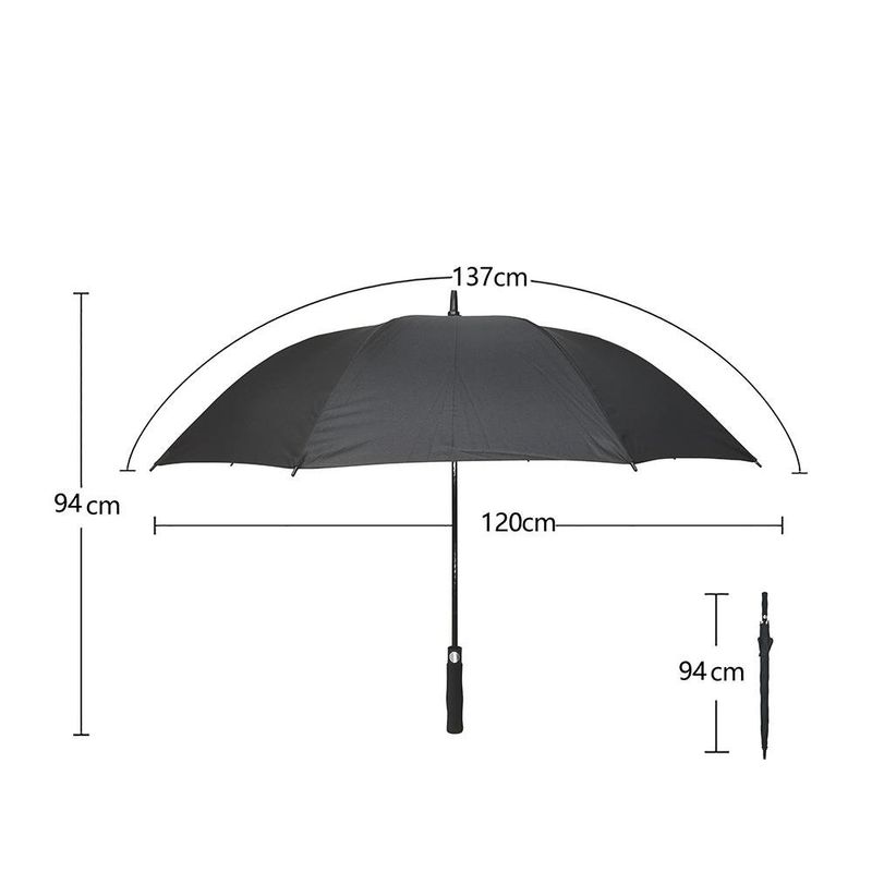 Paraguas Automático Negro