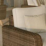 Sillón de Jardín Nerea de Aluminio y Ratán Sintético Color Beige