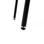 Set de 2 Sillas de Jardín Victoria con Brazos de Aluminio Color Negro