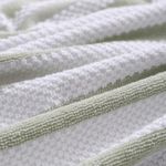 Set de 6 Toallas de Baño con Rayas Verdes